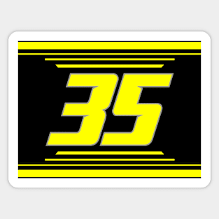 Alex Labbe #35 2024 NASCAR Design Sticker